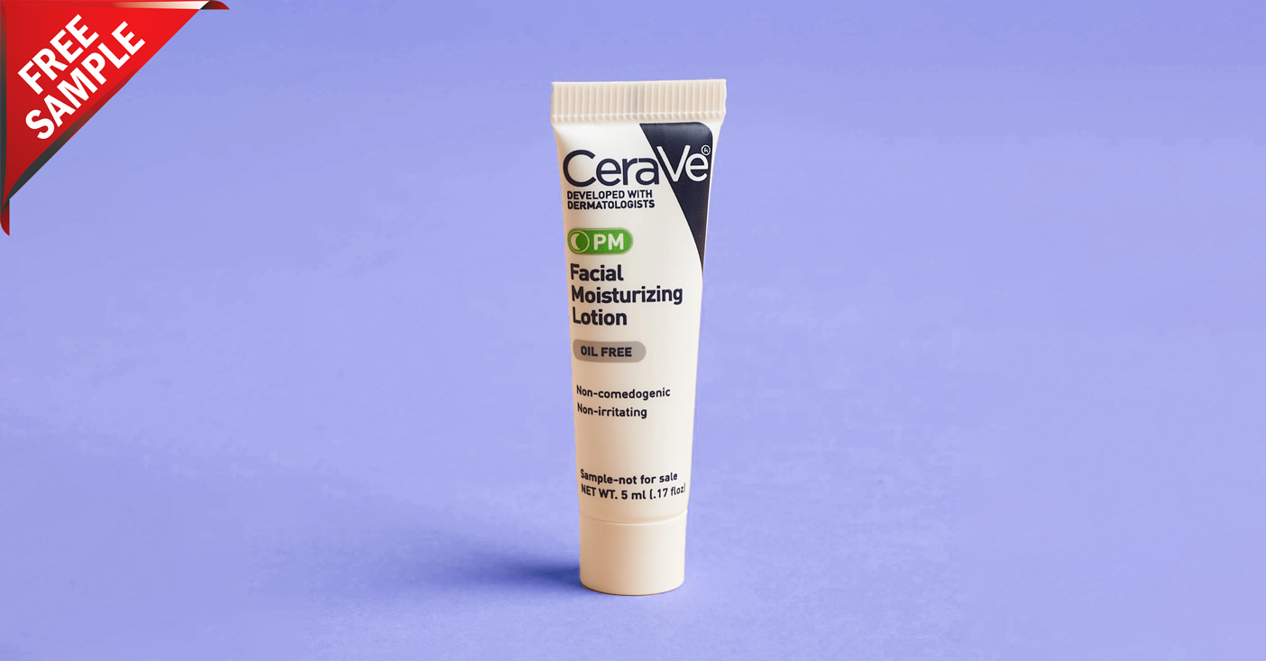 Free sample of CeraVe PM Facial Moisturizing Lotion
