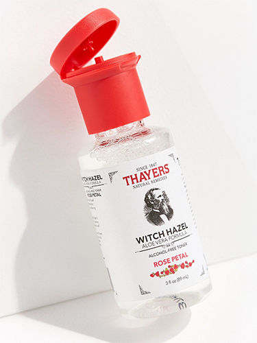 Free sample of Thayers Witch Hazel facial toner
